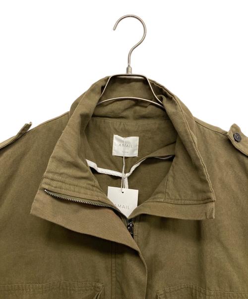 AMAIL（アマイル）AMAIL (アマイル) コート カーキ サイズ:Fの古着・服飾アイテム