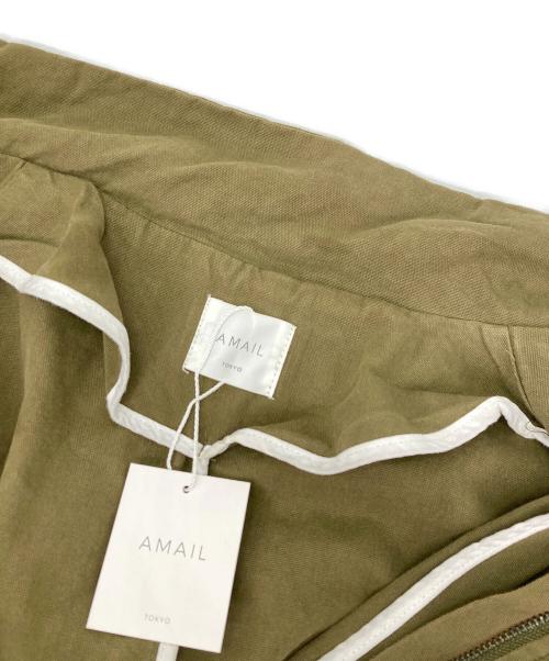 AMAIL（アマイル）AMAIL (アマイル) コート カーキ サイズ:Fの古着・服飾アイテム