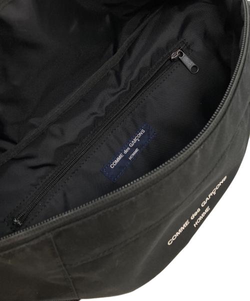 COMME des GARCONS HOMME（コムデギャルソン オム）COMME des GARCONS HOMME (コムデギャルソン オム) エステルコーデュラウエストバッグ ブラックの古着・服飾アイテム