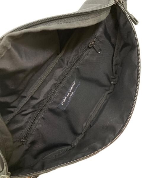 COMME des GARCONS HOMME（コムデギャルソン オム）COMME des GARCONS HOMME (コムデギャルソン オム) エステルコーデュラウエストバッグ ブラックの古着・服飾アイテム