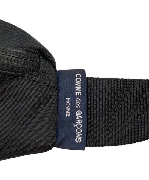 COMME des GARCONS HOMME（コムデギャルソン オム）COMME des GARCONS HOMME (コムデギャルソン オム) エステルコーデュラウエストバッグ ブラックの古着・服飾アイテム