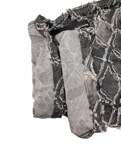 Casper John（キャスパージョン）Casper John (キャスパージョン) フェードジャガードパラシュートデニム ブラック サイズ:Sの古着・服飾アイテム
