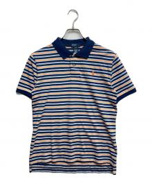 POLO RALPH LAUREN（ポロ・ラルフローレン）の古着「半袖ポロシャツ」｜ネイビー
