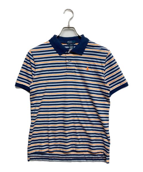 POLO RALPH LAUREN（ポロ・ラルフローレン）POLO RALPH LAUREN (ポロ・ラルフローレン) 半袖ポロシャツ ネイビー サイズ:Lの古着・服飾アイテム