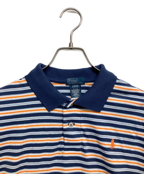 POLO RALPH LAUREN（ポロ・ラルフローレン）POLO RALPH LAUREN (ポロ・ラルフローレン) 半袖ポロシャツ ネイビー サイズ:Lの古着・服飾アイテム