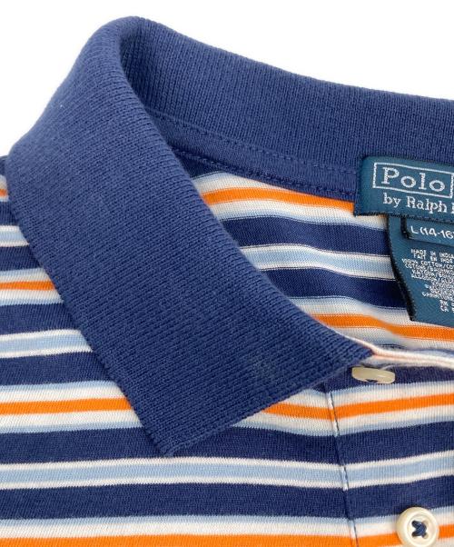 POLO RALPH LAUREN（ポロ・ラルフローレン）POLO RALPH LAUREN (ポロ・ラルフローレン) 半袖ポロシャツ ネイビー サイズ:Lの古着・服飾アイテム
