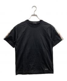 BLACK LABEL CRESTBRIDGE（ブラックレーベル クレストブリッジ）の古着「コットンTシャツ」｜ブラック