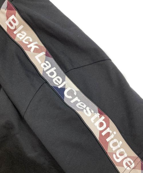 BLACK LABEL CRESTBRIDGE（ブラックレーベル クレストブリッジ）BLACK LABEL CRESTBRIDGE (ブラックレーベル クレストブリッジ) コットンTシャツ ブラック サイズ:Mの古着・服飾アイテム