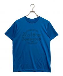 THE NORTH FACE（ザ ノース フェイス）の古着「プリントTシャツ」｜ブルー