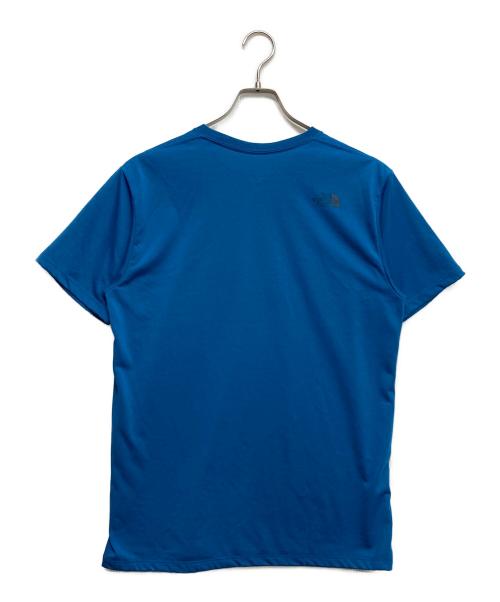 THE NORTH FACE（ザ ノース フェイス）THE NORTH FACE (ザ ノース フェイス) プリントTシャツ ブルー サイズ:Lの古着・服飾アイテム