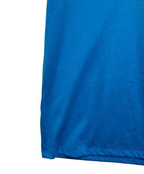 THE NORTH FACE（ザ ノース フェイス）THE NORTH FACE (ザ ノース フェイス) プリントTシャツ ブルー サイズ:Lの古着・服飾アイテム
