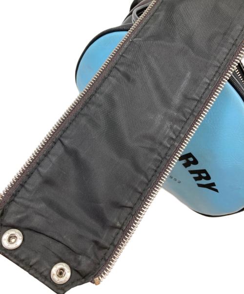 FRED PERRY（フレッドペリー）FRED PERRY (フレッドペリー) 2way レザーボストンバッグ ブラウンの古着・服飾アイテム