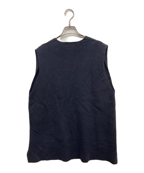 IENA（イエナ）IENA (イエナ) リネンコットンスムースベスト ネイビー サイズ:FREEの古着・服飾アイテム