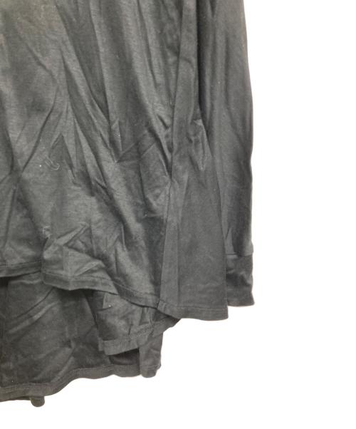 COGTHEBIGSMOKE（コグザビッグスモーク）COGTHEBIGSMOKE (コグザビッグスモーク) レーヨン混カットソー ブラック サイズ:FREEの古着・服飾アイテム