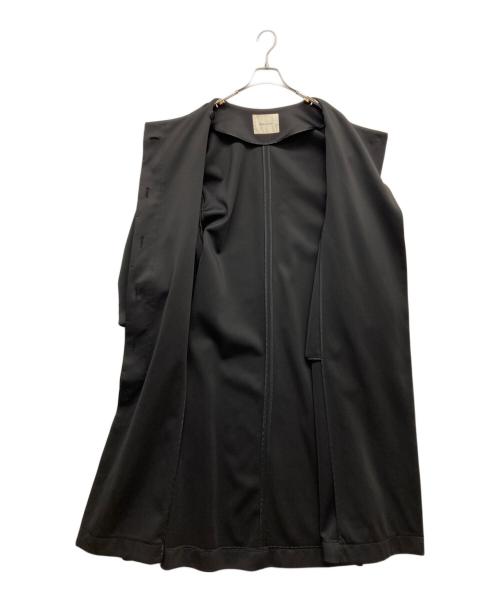 perna（ペルナ）perna (ペルナ) ボリューム袖ロングコート ブラック サイズ:Mの古着・服飾アイテム