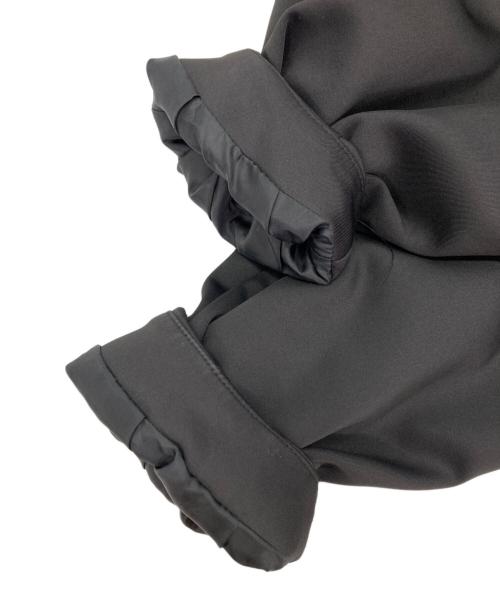 perna（ペルナ）perna (ペルナ) ボリューム袖ロングコート ブラック サイズ:Mの古着・服飾アイテム