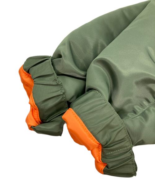 s'yte（サイト）s'yte (サイト) NYLON TWILL FUR MODS COAT グリーン サイズ:3の古着・服飾アイテム