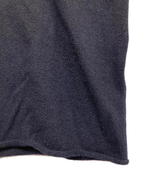 GALERIE VIE（ギャルリーヴィー）GALERIE VIE (ギャルリーヴィー) スコットランドカシミヤ タートルネックプルオーバー ネイビー サイズ:Fの古着・服飾アイテム