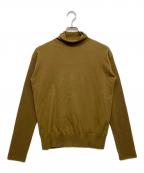 GALERIE VIEギャルリーヴィー）の古着「ウーステッドウール タートルネックプルオーバー」｜ブラウン