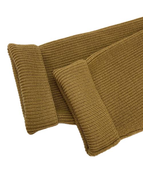 GALERIE VIE（ギャルリーヴィー）GALERIE VIE (ギャルリーヴィー) ウーステッドウール タートルネックプルオーバー ブラウン サイズ:Fの古着・服飾アイテム