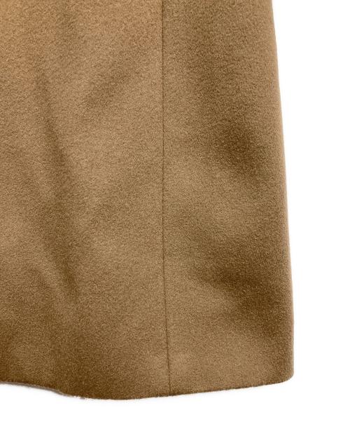 23区（ニジュウサンク）23区 (ニジュウサンク) ウールカシミヤビーバー チェスターコート ブラウン サイズ:32の古着・服飾アイテム