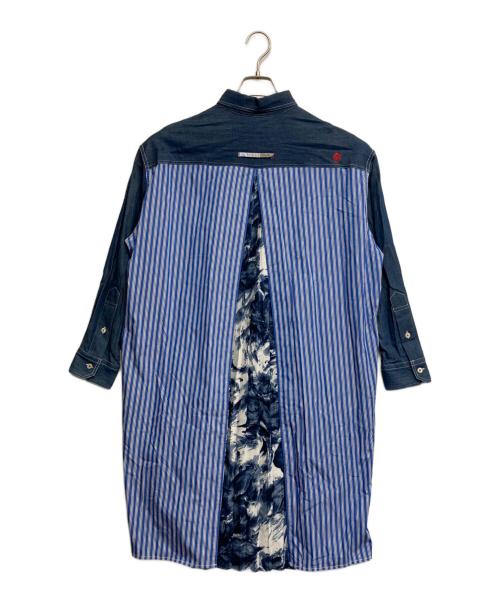 KAWATANI SHIRT（カワタニシャツ）kawatani shirt (カワタニシャツ) シャツワンピース ブルー サイズ:無しの古着・服飾アイテム