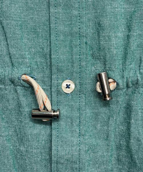 KAWATANI SHIRT（カワタニシャツ）kawatani shirt (カワタニシャツ) シャツワンピース グリーン サイズ:Mの古着・服飾アイテム