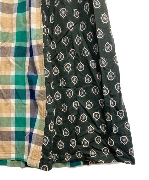 KAWATANI SHIRT（カワタニシャツ）kawatani shirt (カワタニシャツ) シャツワンピース グリーン サイズ:Mの古着・服飾アイテム