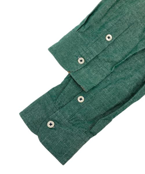 KAWATANI SHIRT（カワタニシャツ）kawatani shirt (カワタニシャツ) シャツワンピース グリーン サイズ:Mの古着・服飾アイテム