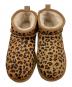 中古・古着 UGG (アグ) Wクラシックウルトラミニレオパードブーツ ブラウン サイズ:24：6000円