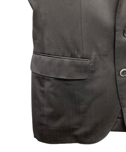 nano・universe（ナノ・ユニバース）nano・universe (ナノ・ユニバース) テーラードジャケット ブラック サイズ:44の古着・服飾アイテム