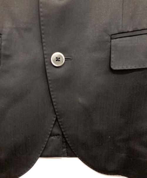 nano・universe（ナノ・ユニバース）nano・universe (ナノ・ユニバース) テーラードジャケット ブラック サイズ:44の古着・服飾アイテム