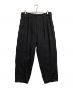 Y's for menワイズフォーメン）の古着「ウールパンツ」｜ブラック