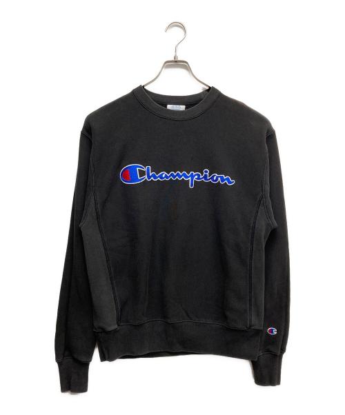 Champion REVERSE WEAVE（チャンピオン リバース ウィーブ）Champion REVERSE WEAVE (チャンピオン リバース ウィーブ) リバースウィーブスウェット ブラック サイズ:Mの古着・服飾アイテム
