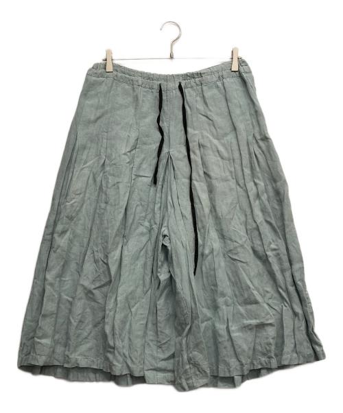 sikuten（シクテン）sikuten (シクテン) リネンワイドパンツ ブルー サイズ:-の古着・服飾アイテム