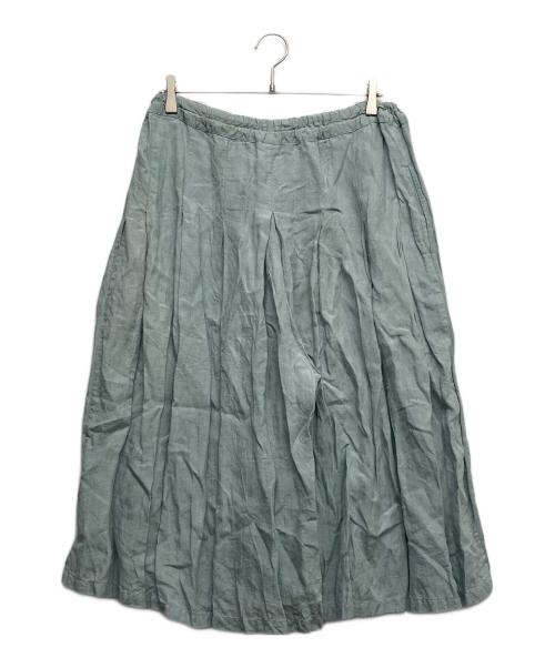 sikuten（シクテン）sikuten (シクテン) リネンワイドパンツ ブルー サイズ:-の古着・服飾アイテム