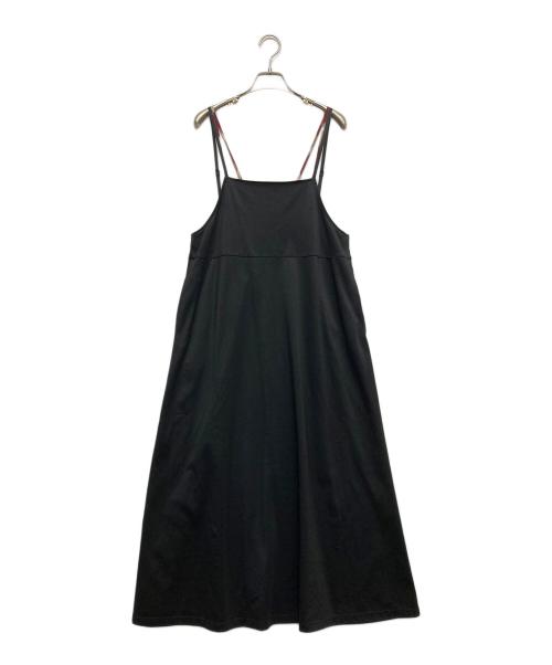 BLUE LABEL CRESTBRIDGE（ブルーレーベルクレストブリッジ）BLUE LABEL CRESTBRIDGE (ブルーレーベルクレストブリッジ) ノースリーブワンピース ブラック サイズ:38の古着・服飾アイテム