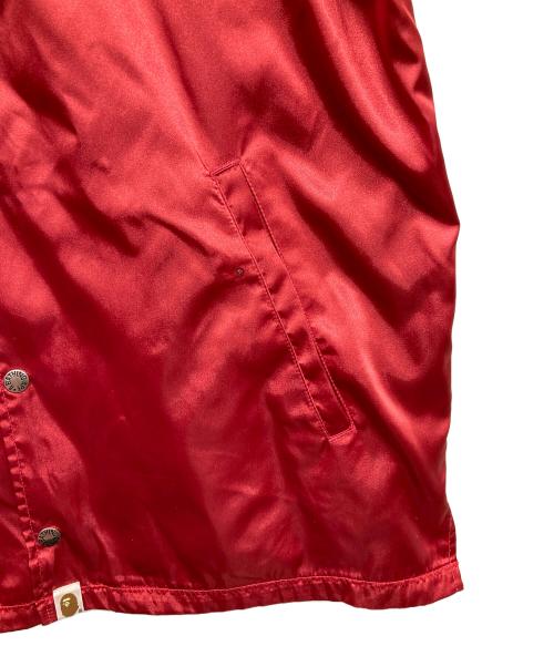 A BATHING APE（ア ベイシング エイプ）A BATHING APE (ア ベイシング エイプ) スーベニアジャケット レッド サイズ:Lの古着・服飾アイテム