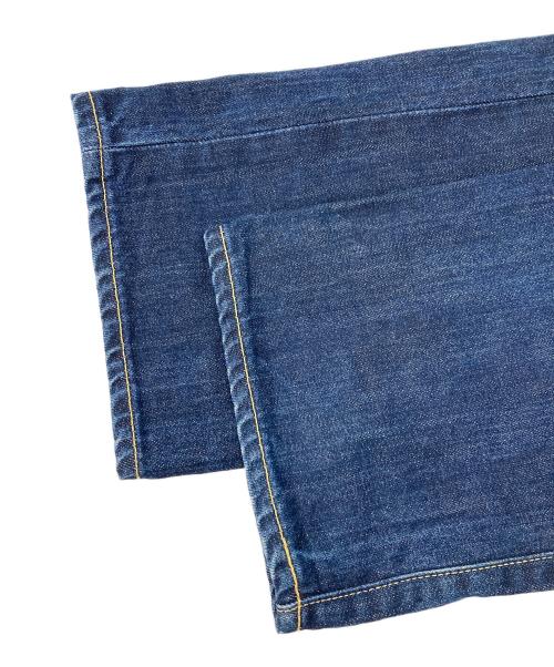 A BATHING APE（ア ベイシング エイプ）A BATHING APE (ア ベイシング エイプ) 豪華刺繍ロゴデニムパンツ インディゴ サイズ:Mの古着・服飾アイテム