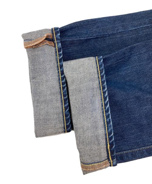 A BATHING APE（ア ベイシング エイプ）A BATHING APE (ア ベイシング エイプ) 豪華刺繍ロゴデニムパンツ インディゴ サイズ:Mの古着・服飾アイテム