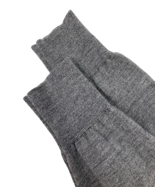 nano・universe（ナノ・ユニバース）nano・universe (ナノ・ユニバース) ファインゲージ Vネックニット グレー サイズ:XLの古着・服飾アイテム