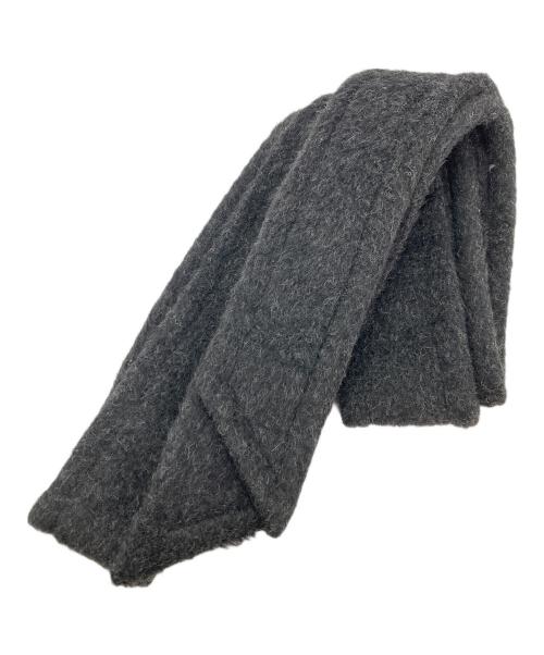 soerte（ソエルテ）soerte (ソエルテ) WOOL BLEND SHAGGY OVERコート ブラック サイズ:3の古着・服飾アイテム