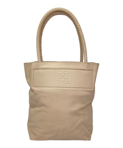 HIROFU（ヒロフ）HIROFU (ヒロフ) トートバッグ ベージュの古着・服飾アイテム