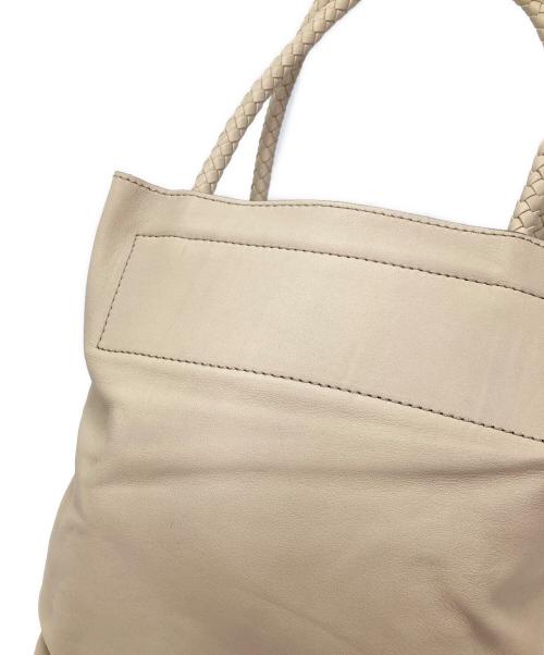 HIROFU（ヒロフ）HIROFU (ヒロフ) トートバッグ ベージュの古着・服飾アイテム