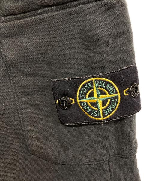 STONE ISLAND（ストーンアイランド）STONE ISLAND (ストーンアイランド) ガーメントダイ スウェットパンツ ブラック サイズ:Mの古着・服飾アイテム