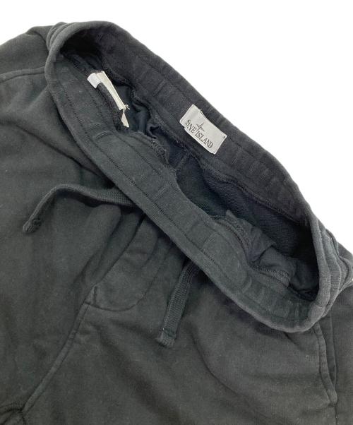 STONE ISLAND（ストーンアイランド）STONE ISLAND (ストーンアイランド) ガーメントダイ スウェットパンツ ブラック サイズ:Mの古着・服飾アイテム