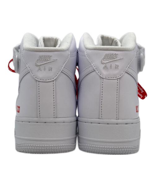 NIKE（ナイキ）NIKE (ナイキ) Supreme (シュプリーム) ハイカットスニーカー ホワイト サイズ:26の古着・服飾アイテム