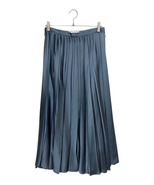 UNTITLED（アンタイトル）UNTITLED (アンタイトル) プリーツスカート ブルー サイズ:4の古着・服飾アイテム