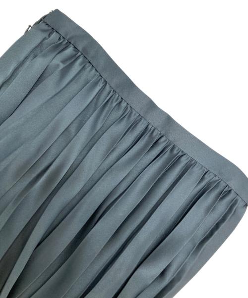 UNTITLED（アンタイトル）UNTITLED (アンタイトル) プリーツスカート ブルー サイズ:4の古着・服飾アイテム