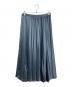 UNTITLED (アンタイトル) プリーツスカート ブルー サイズ:4：5000円